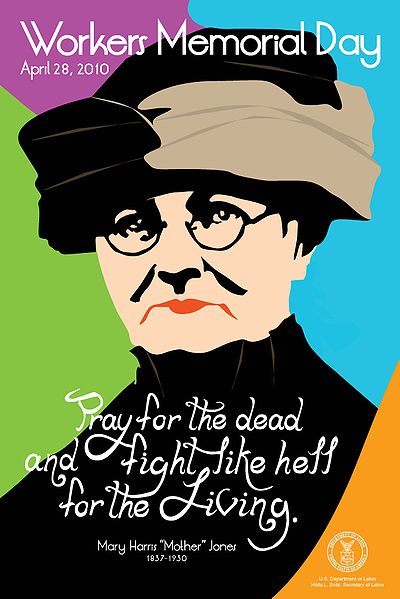 Workers memorial day poster