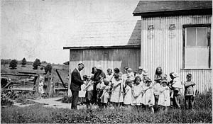Children getting immunized Children getting immunized