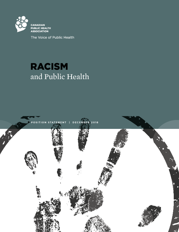 Cover Art for Racism and Public Health